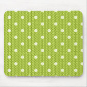 Dotty Delight Green Mousepad (Vorne)