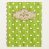 Dotty Delight Green Planer (Vorderseite)