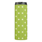 Dotty Delight Green Thermosbecher (Rückseite)