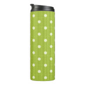 Dotty Delight Green Thermosbecher (Nach rechts gedreht)