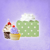 Dotty Delight Grün Geschenkpapier