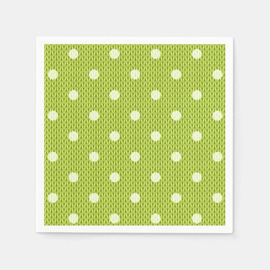Dotty Delight Grünbuch Serviette (Vorderseite)