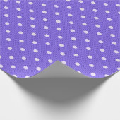 Dotty Delight Lila Geschenkpapier (Ecke)