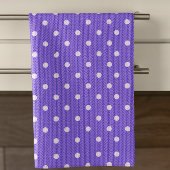 Dotty Delight lila Geschirrtuch