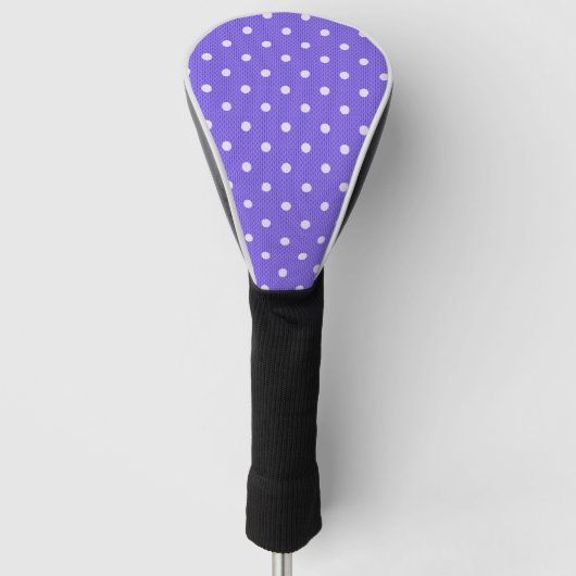 Dotty Delight Lila Golf Headcover (Vorderseite)