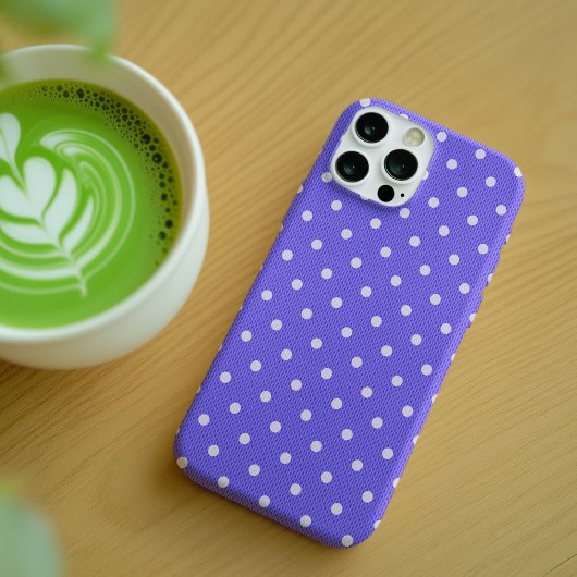 Dotty Delight Lila iPhone Hülle