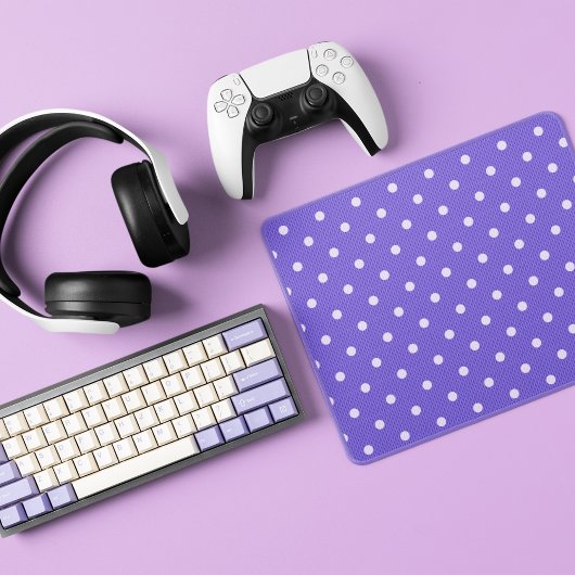 Dotty Delight Lila Mousepad