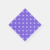 Dotty Delight Lila Paper Serviette (Ecke)