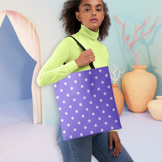 Dotty Delight Lila Tasche