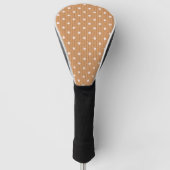 Dotty Delight Orange Golf Headcover (Vorderseite)