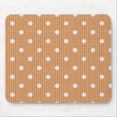 Dotty Delight Orange Mousepad (Vorne)