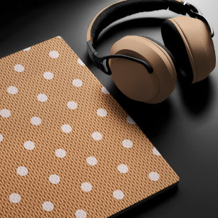 Dotty Delight Orange Mousepad