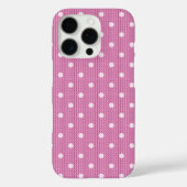 Dotty Delight Pink Case-Mate iPhone Hülle (Rückseite)