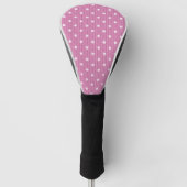 Dotty Delight Pink Golf Headcover (Vorderseite)