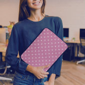 Dotty Delight Pink Laptopschutzhülle
