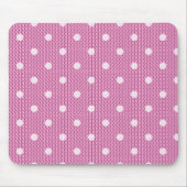 Dotty Delight Pink Mousepad (Vorne)