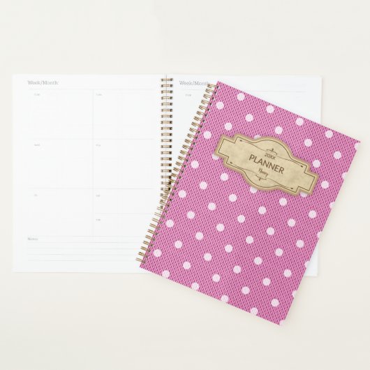 Dotty Delight Pink Planer (Anzeige)