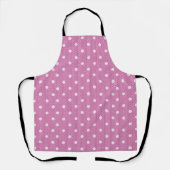 Dotty Delight Pink Schürze (Vorderseite)