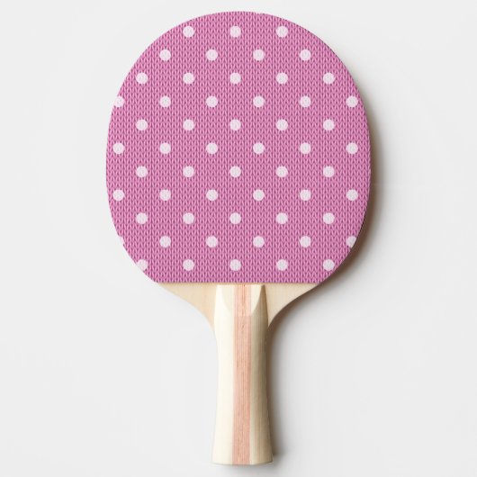 Dotty Delight Pink Tischtennis Schläger (Vorderseite)