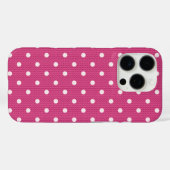 Dotty Delight Red Case-Mate iPhone Hülle (Rückseite (Horizontal))