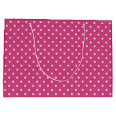 Dotty Delight Red Große Geschenktüte (Rückseite)