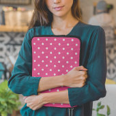 Dotty Delight Red Laptopschutzhülle