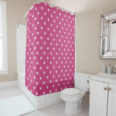 Dotty Delight Red Shower Vorhang (Beispiel)