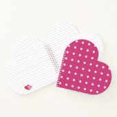 Dotty Delight Red Spiral Notizblock (Innenseite)