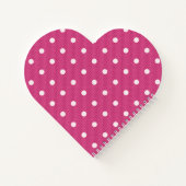 Dotty Delight Red Spiral Notizblock (Rückseite)