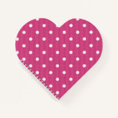Dotty Delight Red Spiral Notizblock (Vorderseite)