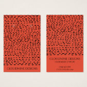Dotty Earring Necklace Juwelier Display Card (Vorne & Hinten)