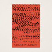 Dotty Earring Necklace Juwelier Display Card (Vorderseite)