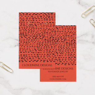 Dotty Earring Necklace Juwelier Display Card