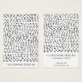 Dotty Earring Necklace Juwelier Display Card (Vorne & Hinten)