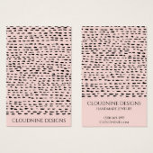 Dotty Earring Necklace Juwelier Display Card (Vorne & Hinten)