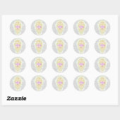 Dotty Egyptian Cobra Sticker (Blatt)
