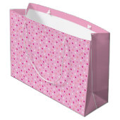 Dotty gift bag große geschenktüte (Rückseite Schrägansicht)