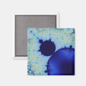 Dotty Mandelbrot Magnet (Vorderseite/Rückseite)