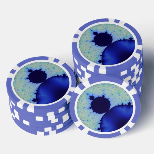 Dotty Mandelbrot Poker Chips (Stapel)