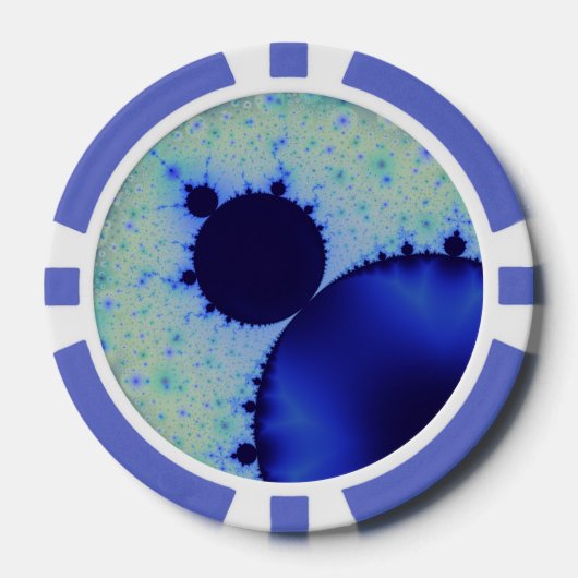 Dotty Mandelbrot Poker Chips (Vorderseite)