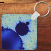 Dotty Mandelbrot Schlüsselanhänger (Rückseite)