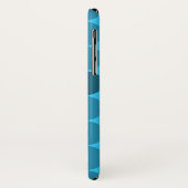 Dotty Monogramm im Rot und im Aqua Case-Mate iPhone Hülle (Hinten/Links)