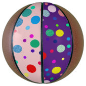 Dotty Muster Mini Basketball Hoop (Vertikal)