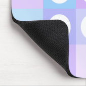 Dotty Quadrate und Kreise Mousepad (Ecke)