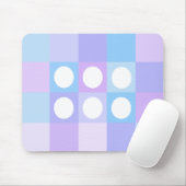 Dotty Quadrate und Kreise Mousepad (Mit Mouse)