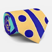 Dotty Radiant Motion Krawatte (Gerollt)