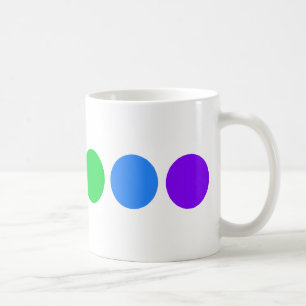 Dotty rainbow - English tea Tasse