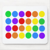 Dotty Regenbogen Mousepad (Vorne)