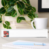 Dotty Robin Desk Namensplakette