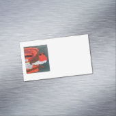 Dotty Robin Magnet Mini Business Card (Beispiel)